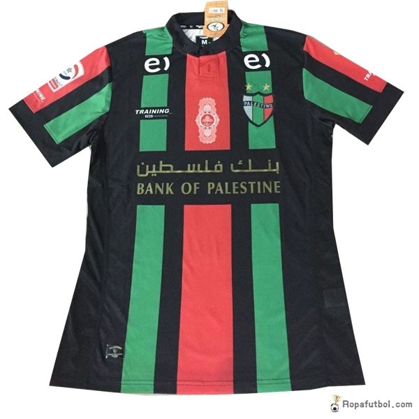 Camiseta CD Palestino el Replica Primera Ropa CD Palestino 2016/17 Negro